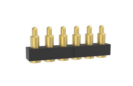 6Pin彈簧針(Pogo Pin)連接器, 充電頂針
