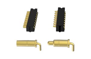 折彎式彈簧針 (Pogo Pin)，彈簧頂針