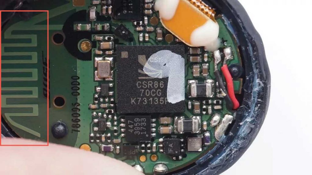 藍牙耳機上的PCB天線